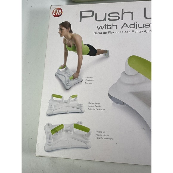Nintendo Wii Items Wii Push-Up Bar (new) Wii Fit Balance Board (board Pre-owned) - Picture 8 of 10